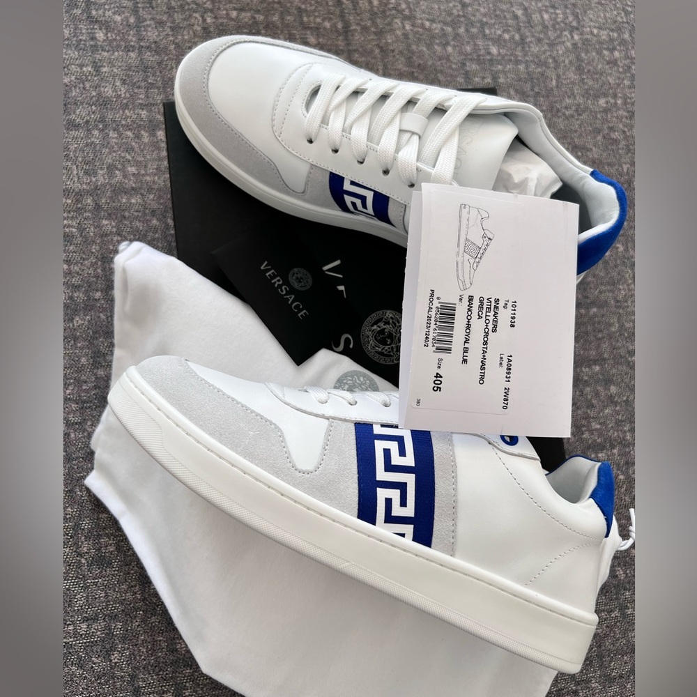 Versace mens sneakers size 40.5